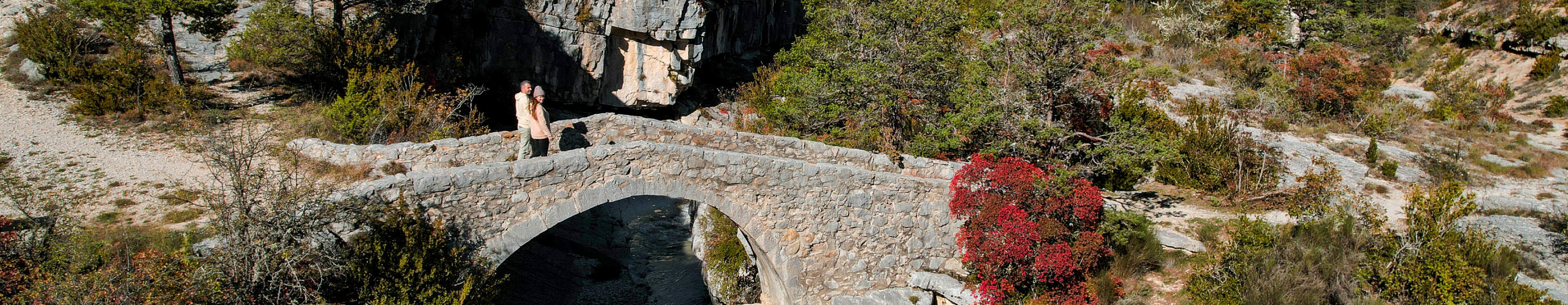 Pont et paysage du Verdon