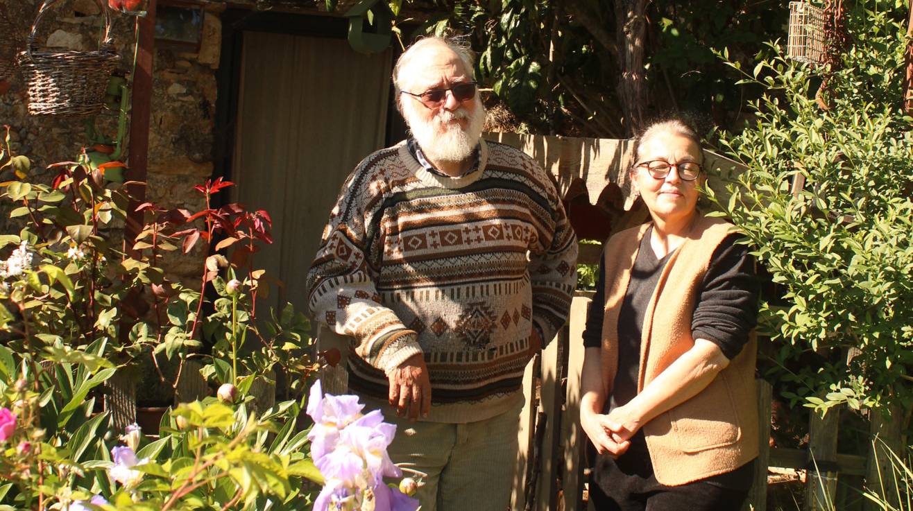 Magali et René, artisans, producteurs et heureux propriétaires de la Ferme de la Célestine à Moissac-Bellevue !